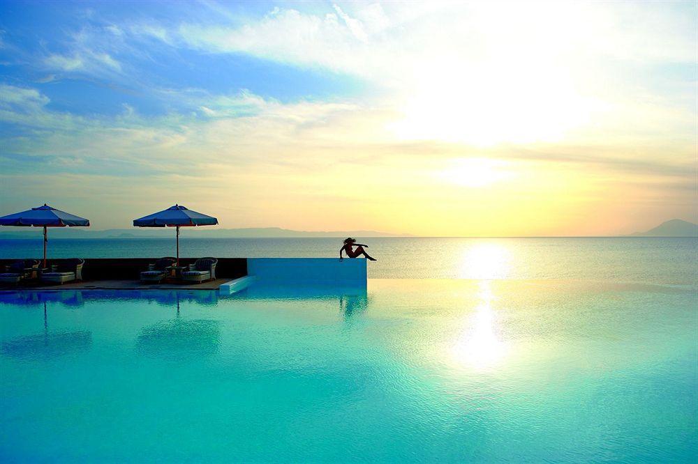 Grecotel Olympia Oasis Loutrá Killínis Dış mekan fotoğraf