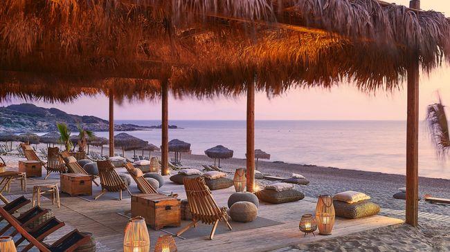 Grecotel Olympia Oasis Loutrá Killínis Restoran fotoğraf