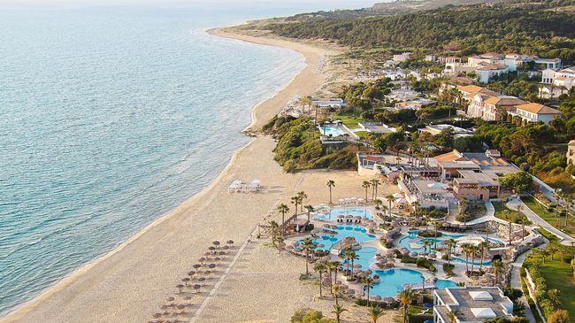 Grecotel Olympia Oasis Loutrá Killínis Dış mekan fotoğraf